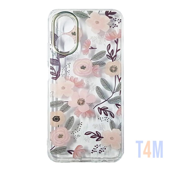 Capa Duro Designer para Oppo A17 4G Rosa